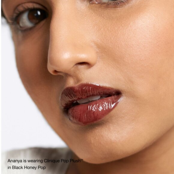 CLINIQUE “LIP LUXURY" 2 Piece Pop Longwear Lipstick/Pop Plush Creamy Lip Gloss - Picture 8 of 14